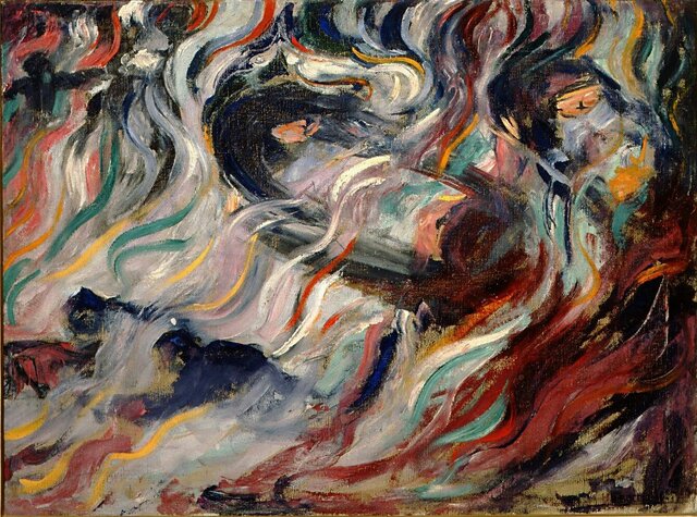 stati d'animo: gli addii prima versione, Boccioni