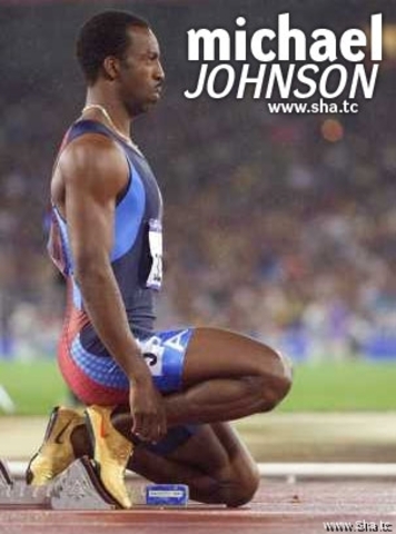 Michael Johnson earlier Track and Field career