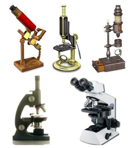 Diseño de los primeros microscopios  (Z.Jansen y H.Lippershey)