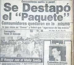 Carlos Andrés Pérez decreta el llamado «paquete económico»