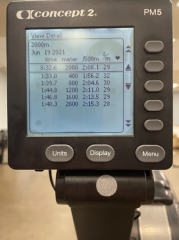 Registro Personal para Remo