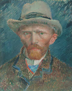 Zelfportret vincent van gogh