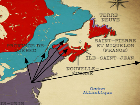 Arrivé des loyalistes