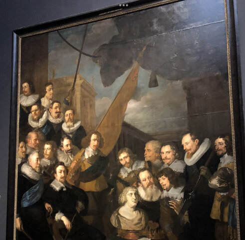 Captain Bicker's Company Waiting to Welcome Marie de Medicis