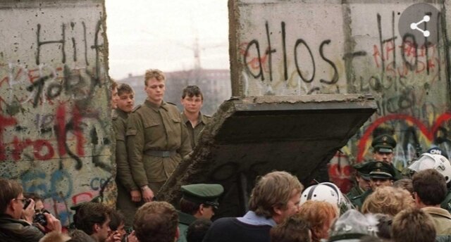 La Caída del Muro de Berlín