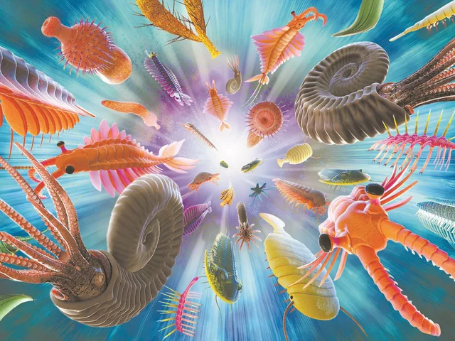 EXPLOSIÓN CÁMBRICA Hace 550 Millones de Años