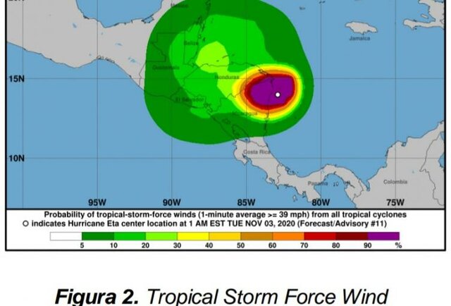 tormenta tropical Eta