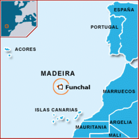 Los portugueses descubrieron las Islas Madeira