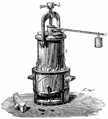 Denis Papin: Máquina de vapor