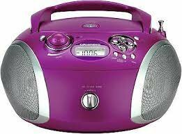 Portable Boombox (with CD Player)