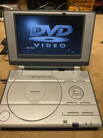Portable DVD player