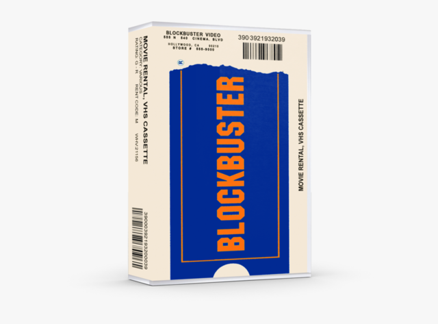 Blockbuster VHS