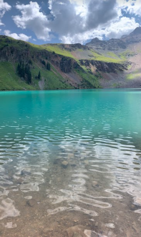 Lagos Azules en Mount Sneffels, Colorado