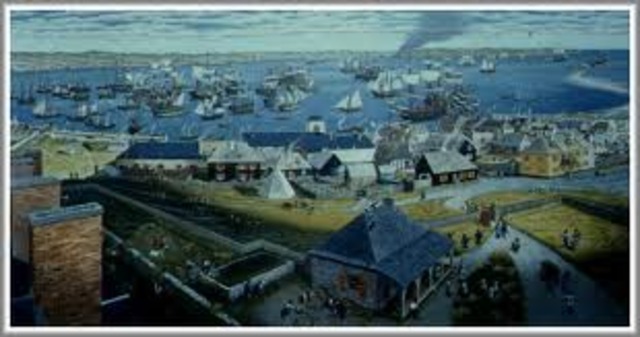 Loisbourg falls to British.