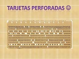 TARJETAS PERFORADORAS