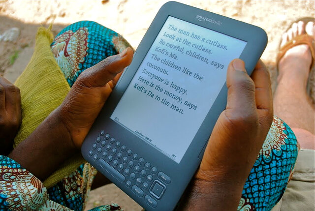 Primeros e-readers de tinta electrónica