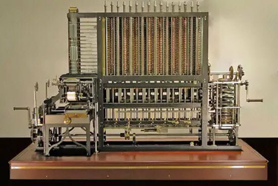 Maquina Diferencial - Charles Babbage