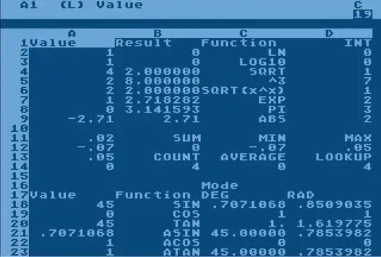 VisiCalc