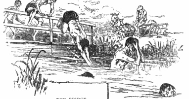 Natación Japón antiguo