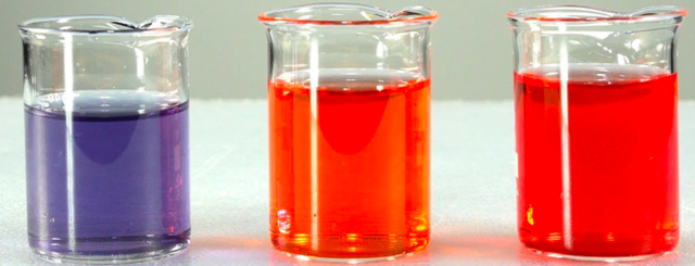 Aplicación del Rojo Congo como indicador de pH para detectar ácido en el tracto intestinal animal