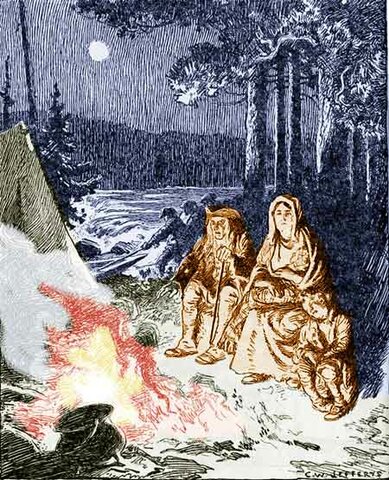 Arrivée des Loyalistes