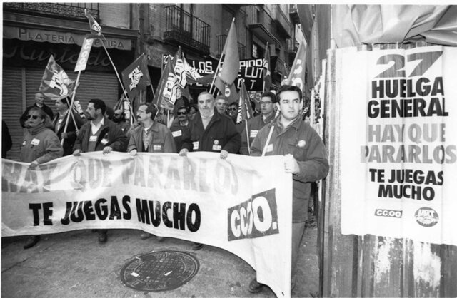 Huelga general contra el proyecto de reforma laboral del gobierno