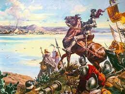 El desembarco de Cortez en Yucatán