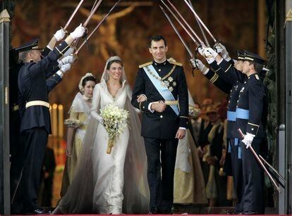 Se casan Felipe VII y Leticia