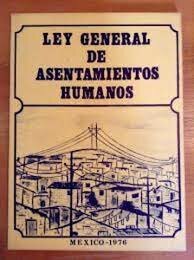 Federalizacion de los asuntos sobre asentamientos humanos
