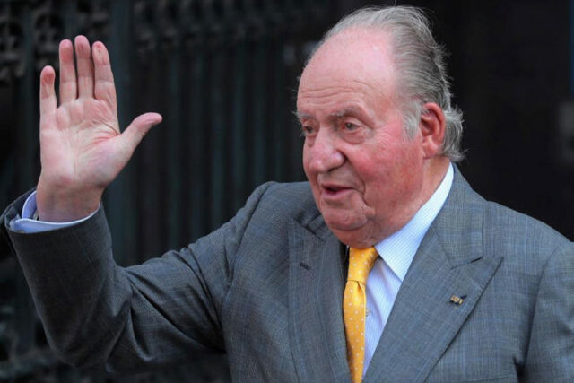 Juan Carlos de Borbón, como sucesor del jefe de Estado