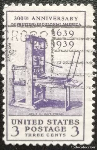 La imprenta en Estados Unidos