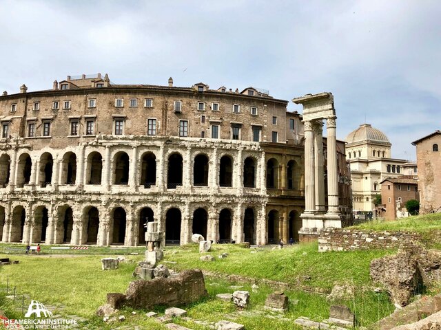 First theater in Rome