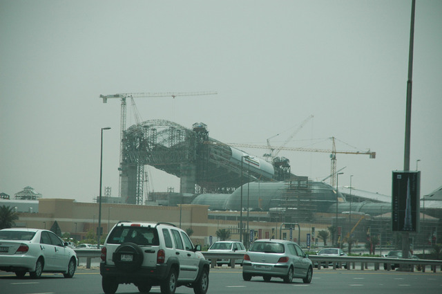 mall of the emirates was being planned