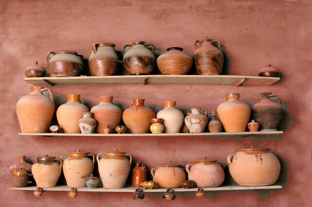 Vasijas de arcilla
