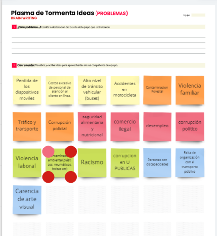 PLASMA DE TORMENTA DE IDEAS