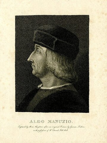 Fallecimiento de Aldo Manuzio.