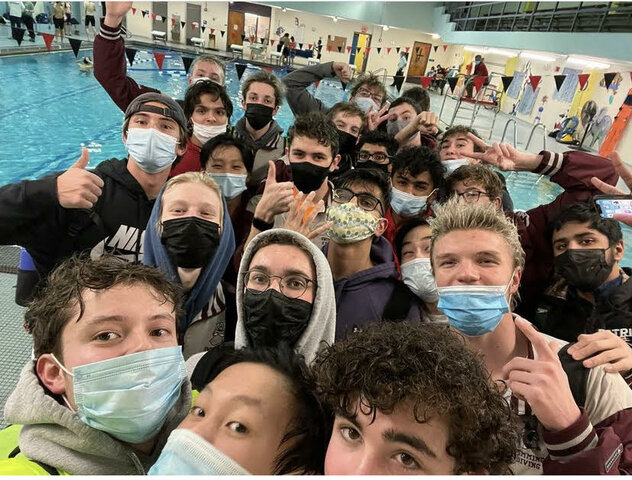 Nadé por la escuela