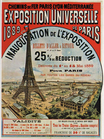 Inizio EXPO 1889