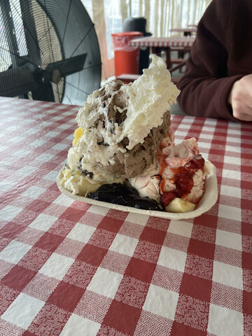 Mi familia y yo fuimos al Kimball