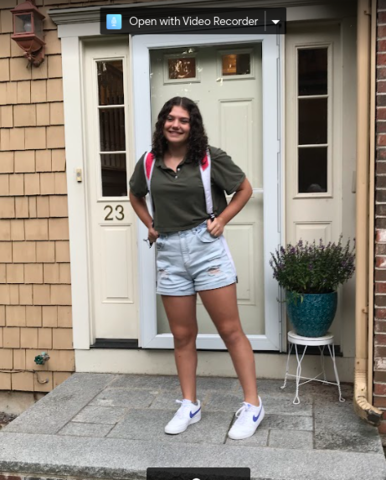 El primer día de escuela