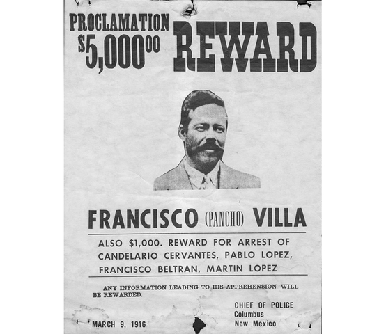 US searches for Pancho Villa