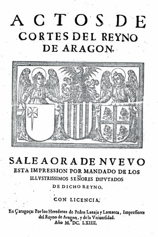 Cortes de Aragón