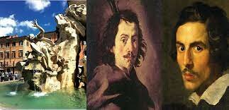 Bernini- Borromini (escultores, arquitectos italianos)