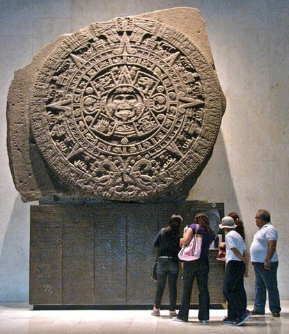 Aztec Sun Stone, Mexico