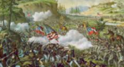 The Battle of Chickamauga, Georgia