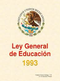 La Ley General de Educación (LGE) fue expedida en julio de 1993