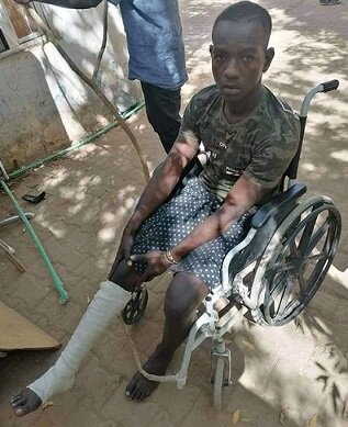 Torture of a protestor "Topac"