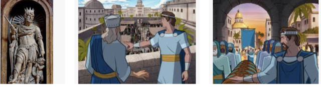 El tiempo del rey David comezo