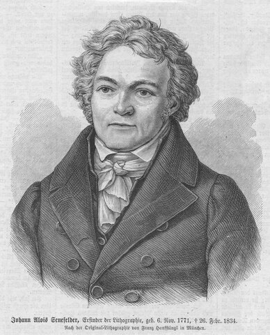 Johann Aloys Senefelder y los impresos