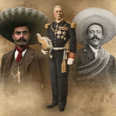 Timeline: HISTORIA DE MEXICO "DEL PORFIRIATO A LA REVOLUCION MEXICANA"